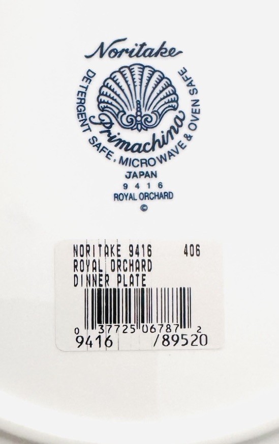 NEW Noritake Royal Orchard 20 PIECE SET 4 X 5 Piece Place Settings NEW IN BOX