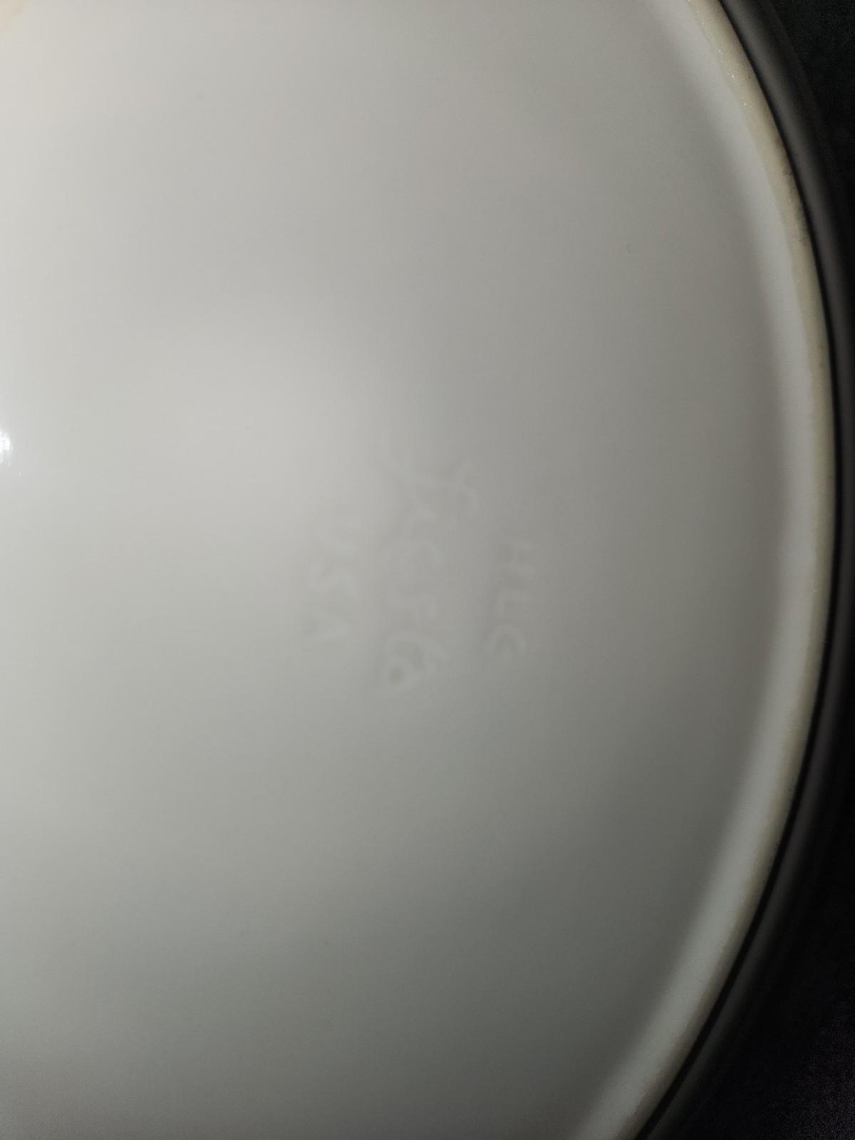 Fiesta/Fiestaware Homer Laughlin White 11 5/8″ Serving Platter Excellent