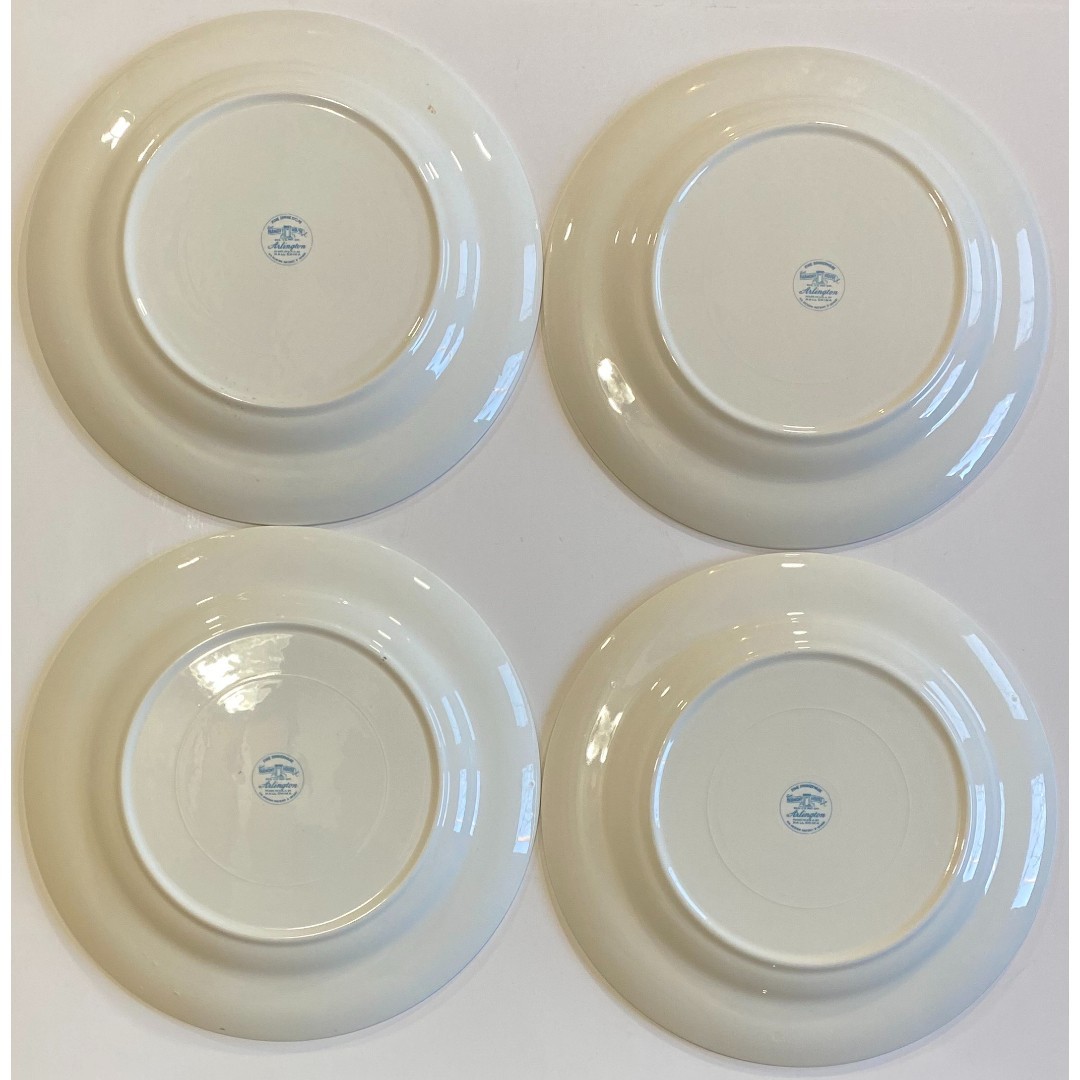 5 Harmony House Arlington Bread Plates Made U.S.A. By Hall China Fine Dinnerware