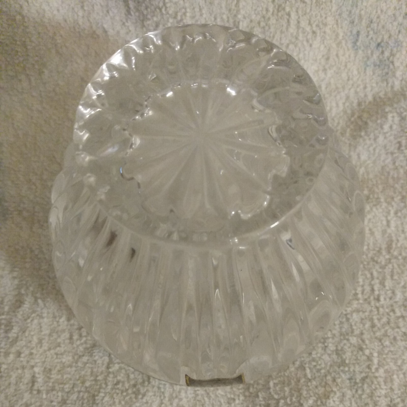 Oneida Crystal Southern Garden 4″ Petal Bowl Vintage Item # C027077S Germany1992