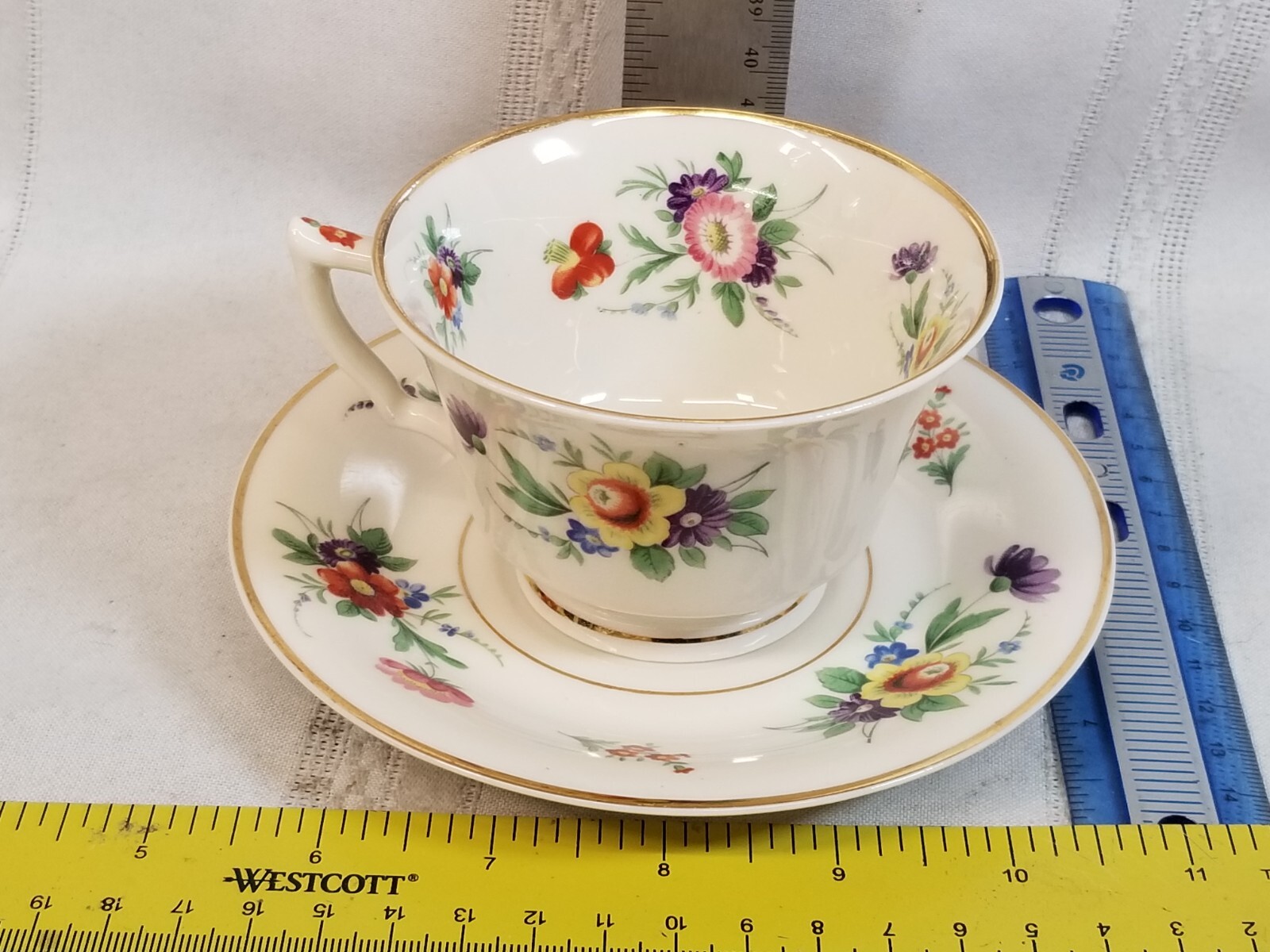 Syracuse Old Ivory “Selma” Cup And Saucer