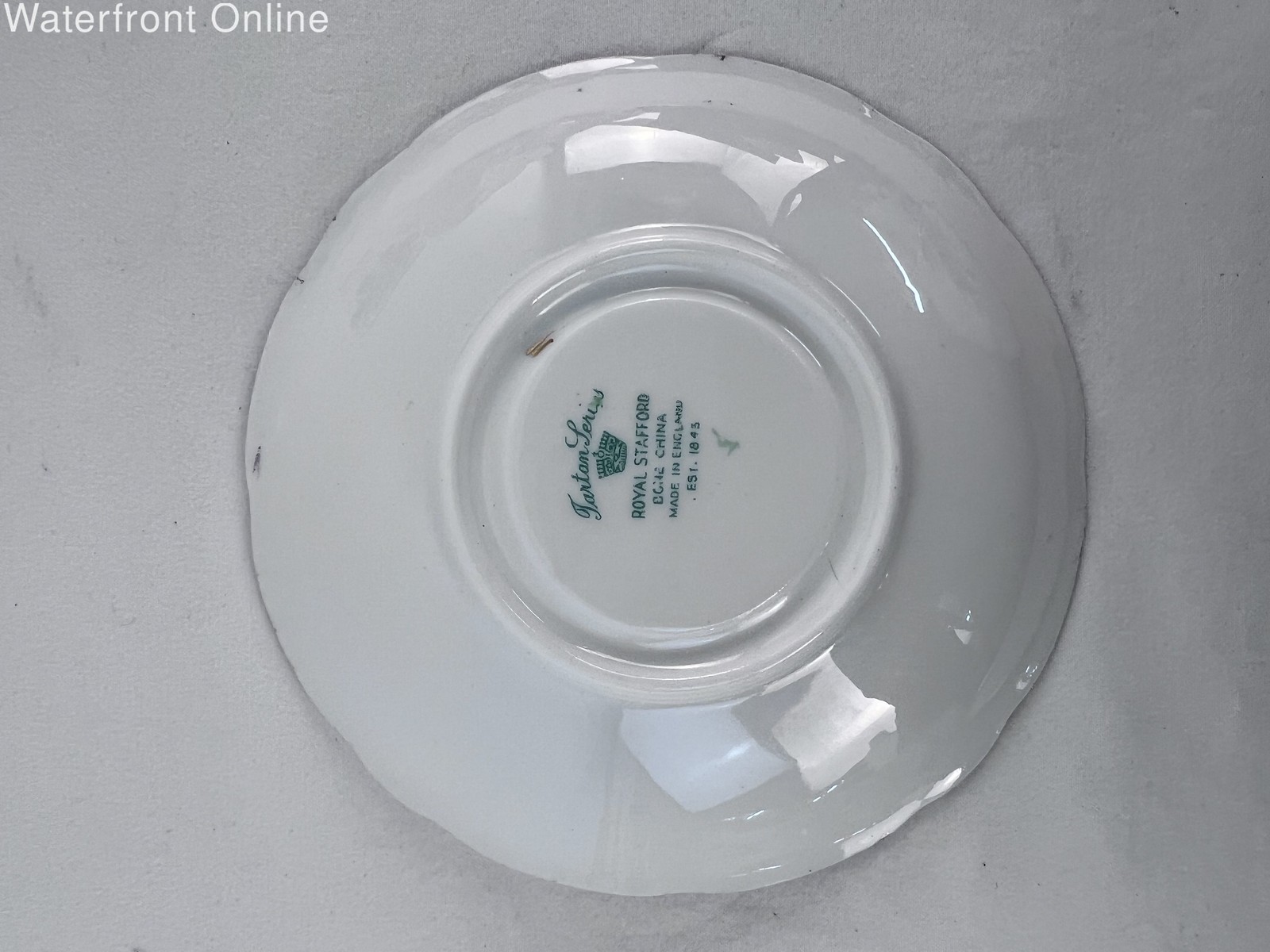 Royal Stafford Tartan Series MacKenzie Bone China Cup and Saucer Set of 2