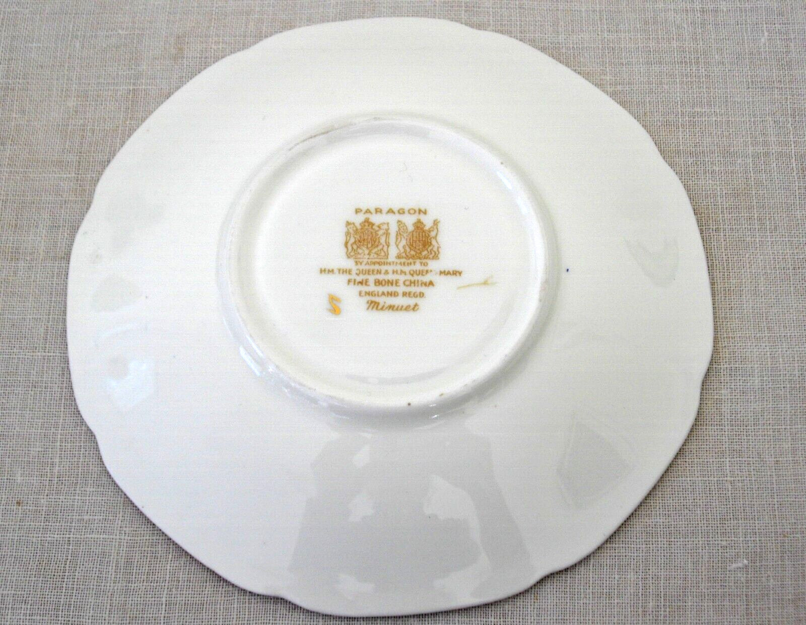 Vintage Paragon TAPESTRY Demitasse Cup + Saucer England ~