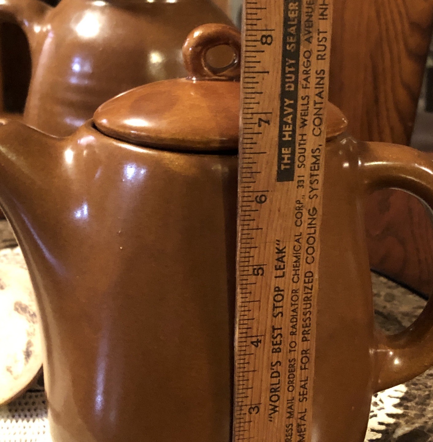 LOT OF 3 Bybee BB Kentucky American Art Pottery Caramel Coffee Pitcher/T Pots