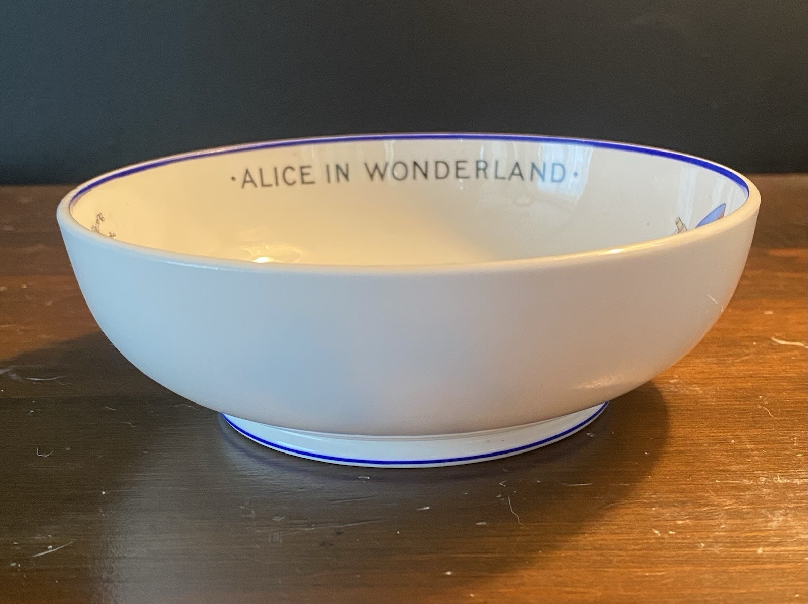 Hammersley & Co. Alice in Wonderland Bone China Round Bowl 5.5in England