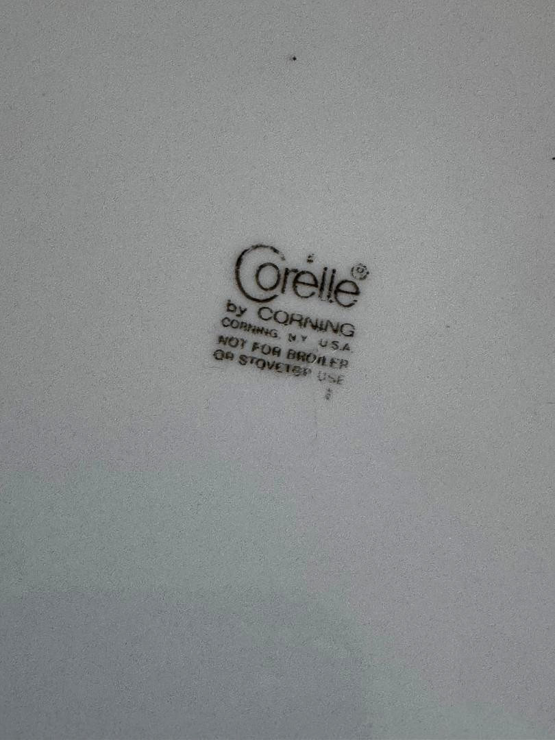2 VTG Dinnerware Plates Corelle by Corning “Wildflower” Pattern 10.25″ Retro