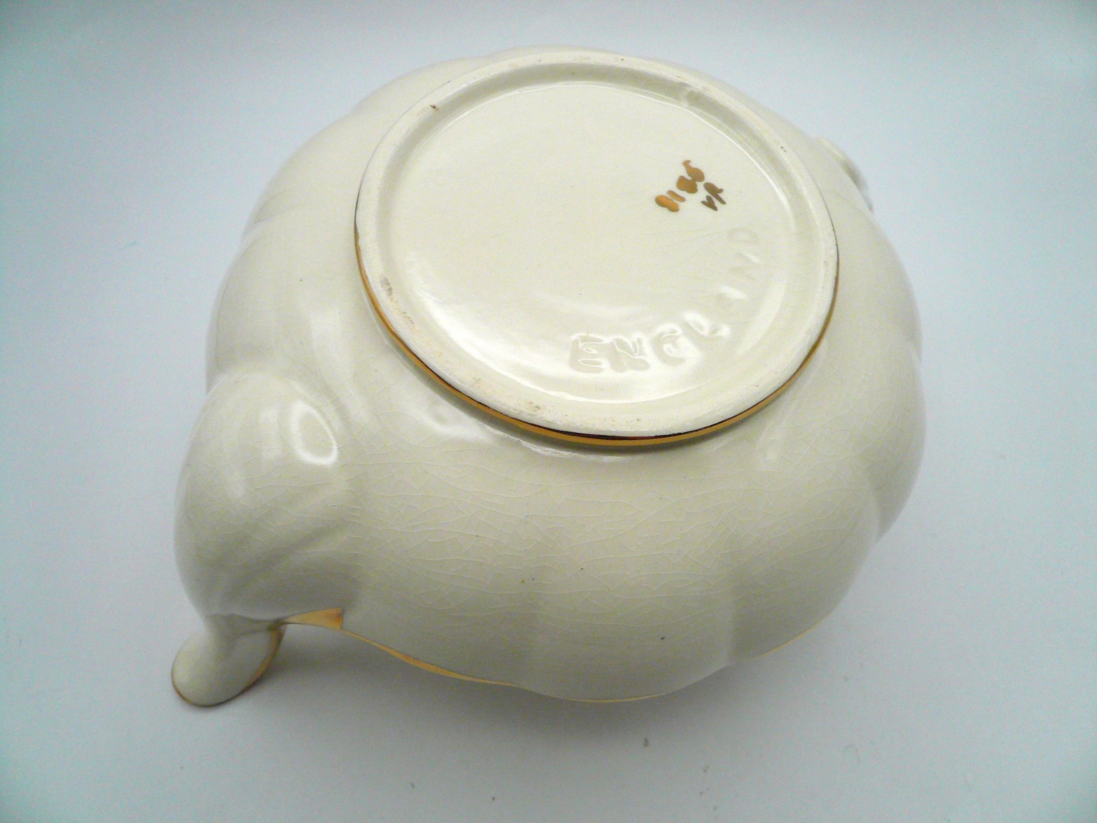Sadler England Bell Shape Teapot # 3185 Mixed Floral Teapot