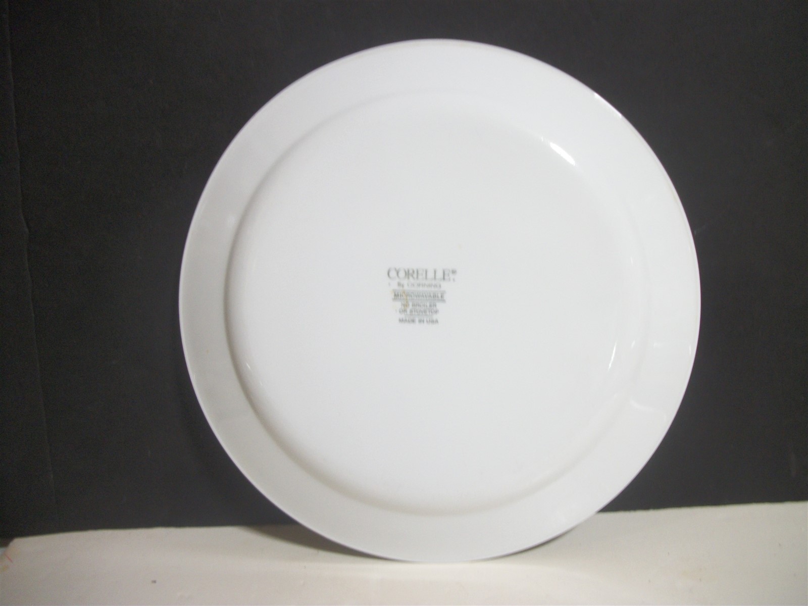 4 Corelle Blue Cornflower Dinner Plates 10 1/4″ by Corning