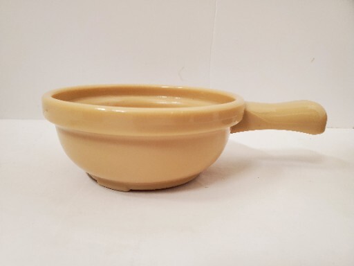 Handle Footed Bowl Continental Carlisle Set of 4 Thick Walled 8 Ounce 7006 7415
