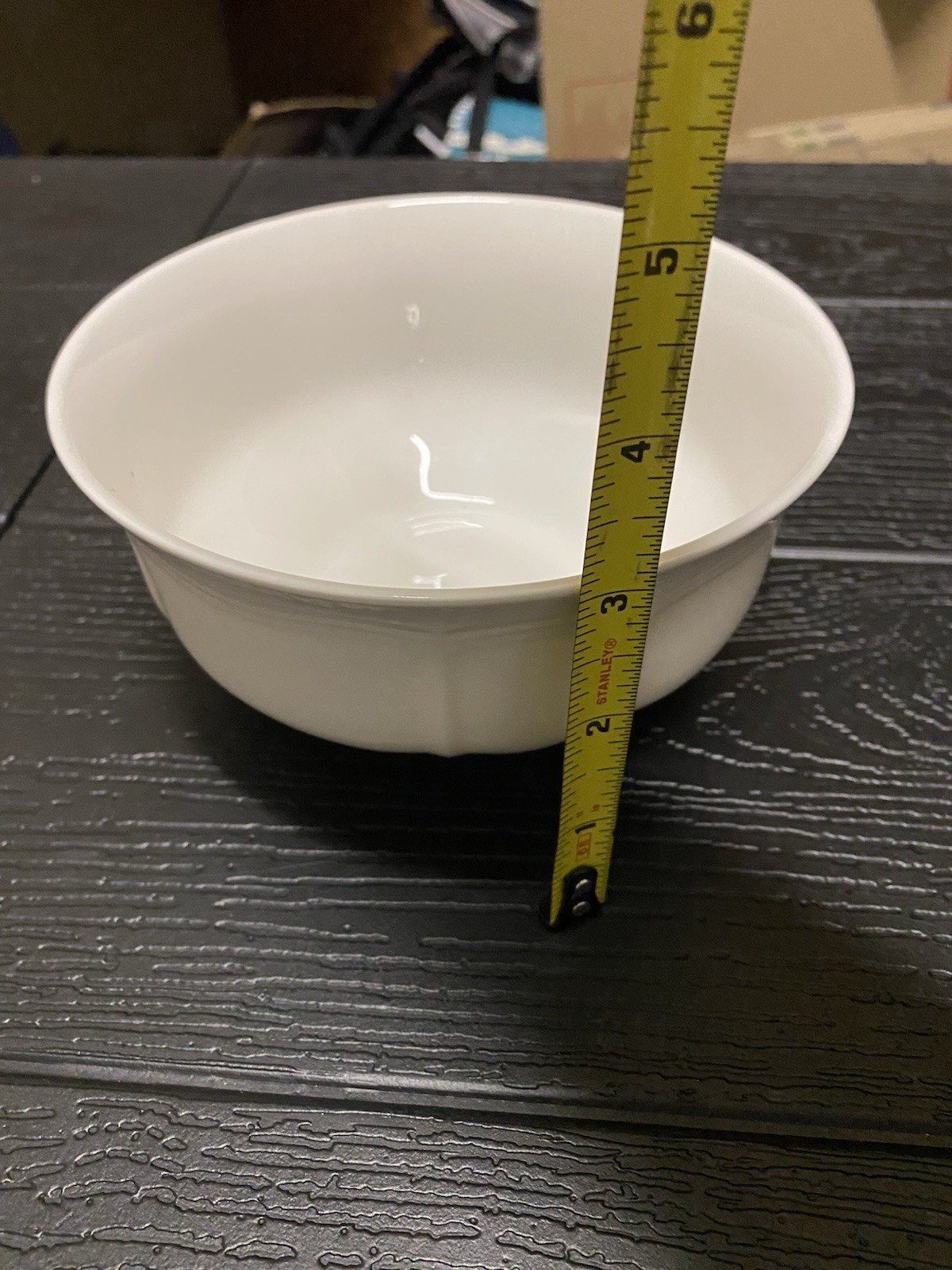 1 Mikasa Antique White Bone China Cereal Bowl 6 1/8 inches Excellent Condition!