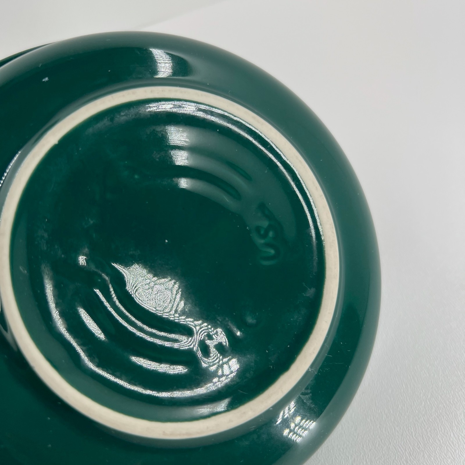 Fiesta Evergreen Small Fruit Bowl Set of 2 HLC Retired Glossy Dark Forest Green