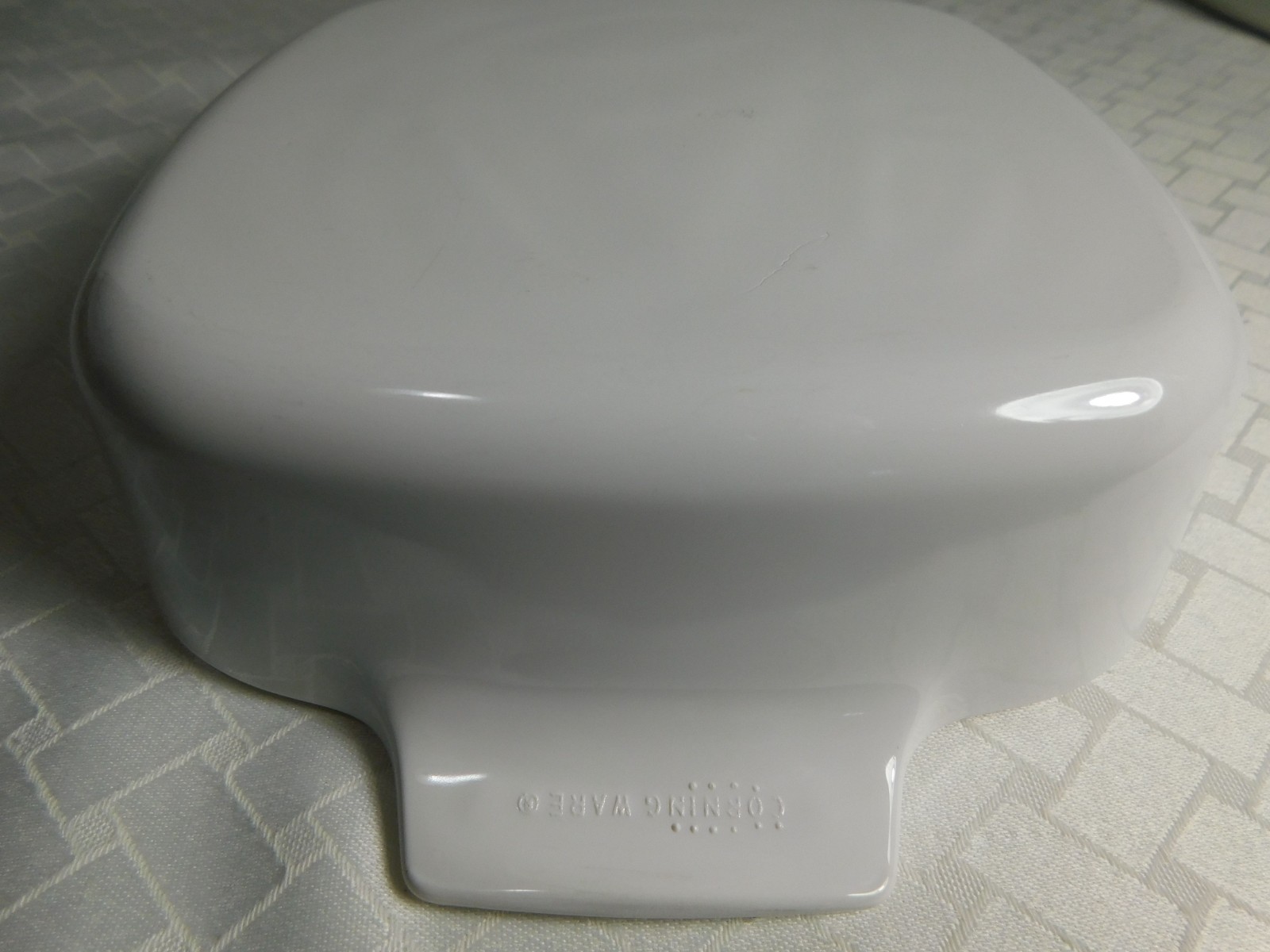 Set of 2 Vintage Corning Blue Dusk Casserole Baking Dishes with Lids, 1L &2L