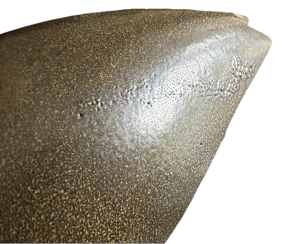 Pigeon Forge TN Appalachian Art Pottery Lava Glaze Unique 9.25”L x 4.5”W x 2.5”H