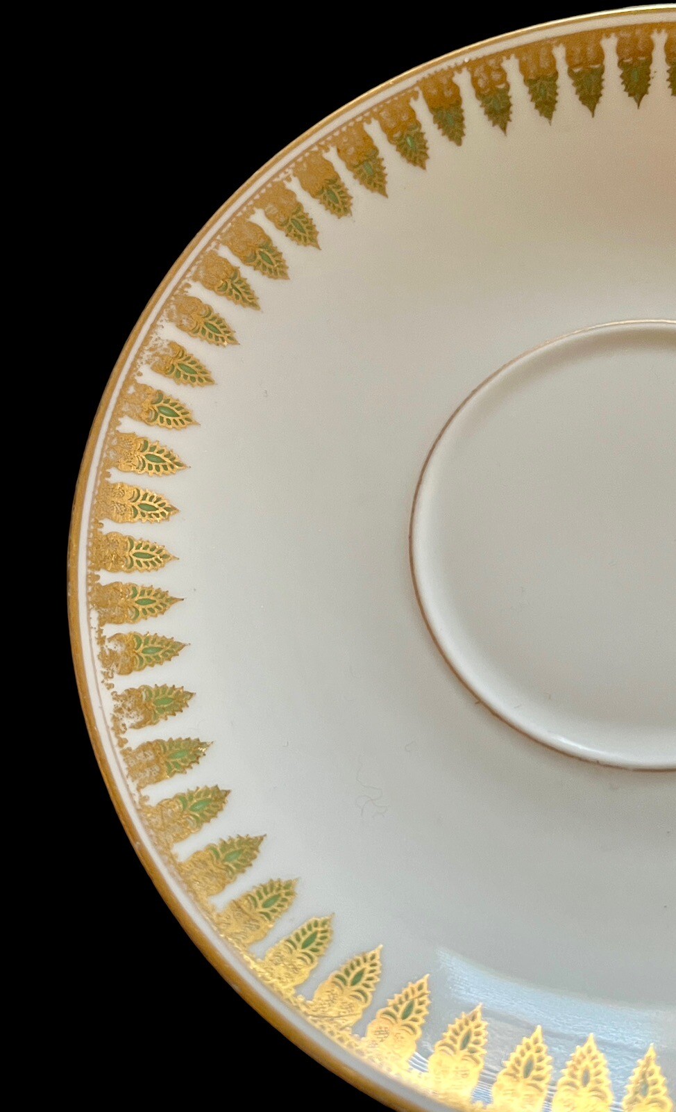 Vintage Theodore Haviland Limoges France Schleiger 891 Fine Bone China Saucer