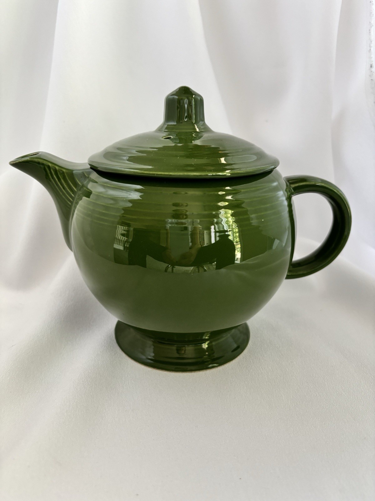 Vintage Fiesta *Dark Green* Medium Tea Pot *Fantastic* Condition