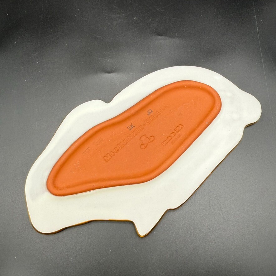 MacKenzie-Childs Courtly Check Bunny Dish – Handcrafted Ceramic – Made in USA 03