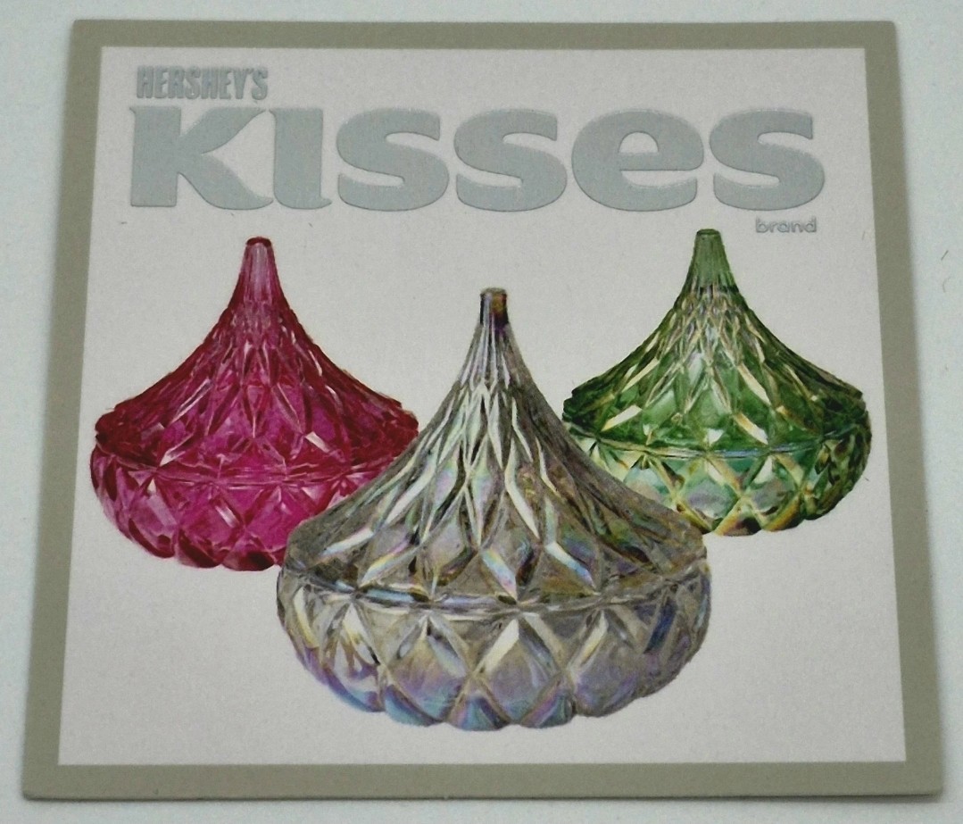 Hershey’s Kisses Silver Candy Dish w/ Box Godinger Licensed New Gift Decor