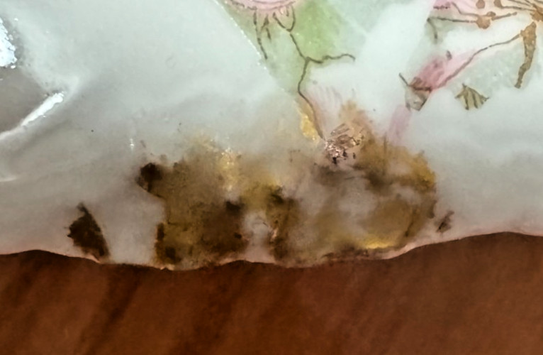 6 Theodore Haviland Schleiger 146, 6 1/4″ Plates, Limoges, France , Pink – DS31
