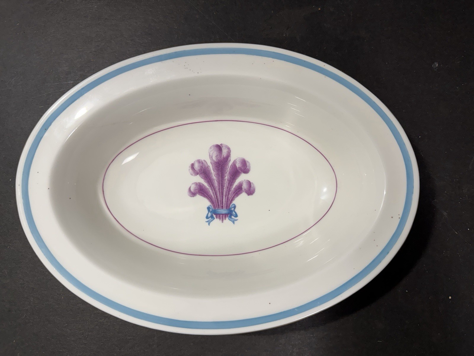 Two Royal Worcester Vegetable Dishes. Florizel Pattern. Prince Of Wales Feathers