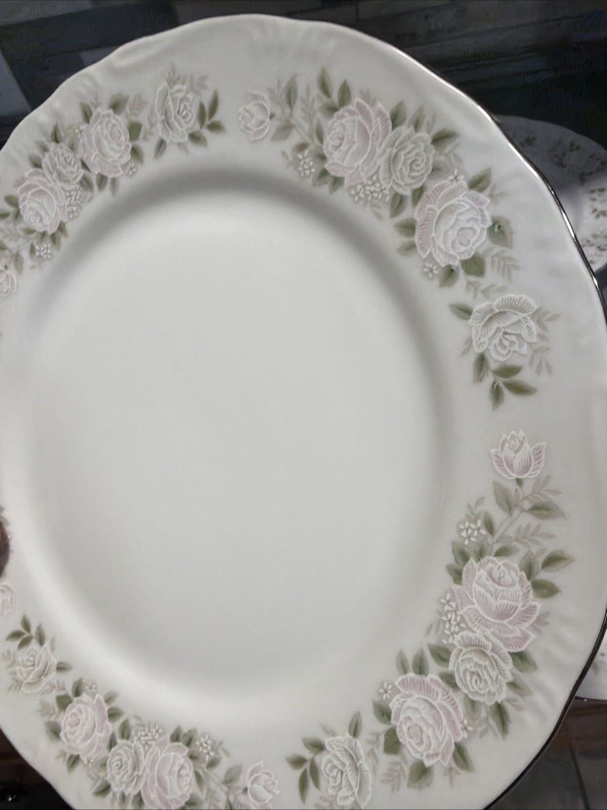 Set Of 4 Vintage Sheffield Fine China Classic 501 Japan Dinner Plates 10 1/4”