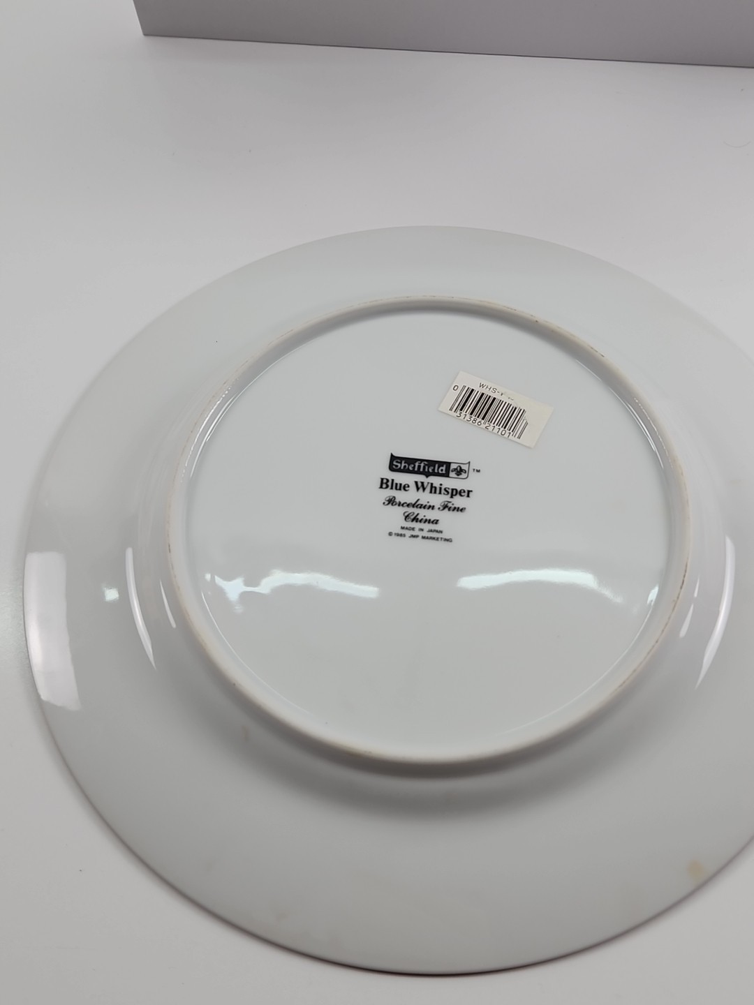 1985 Sheffield Porcelain Fine China 10.25″ Dinner Plates Blue Whisper Japan