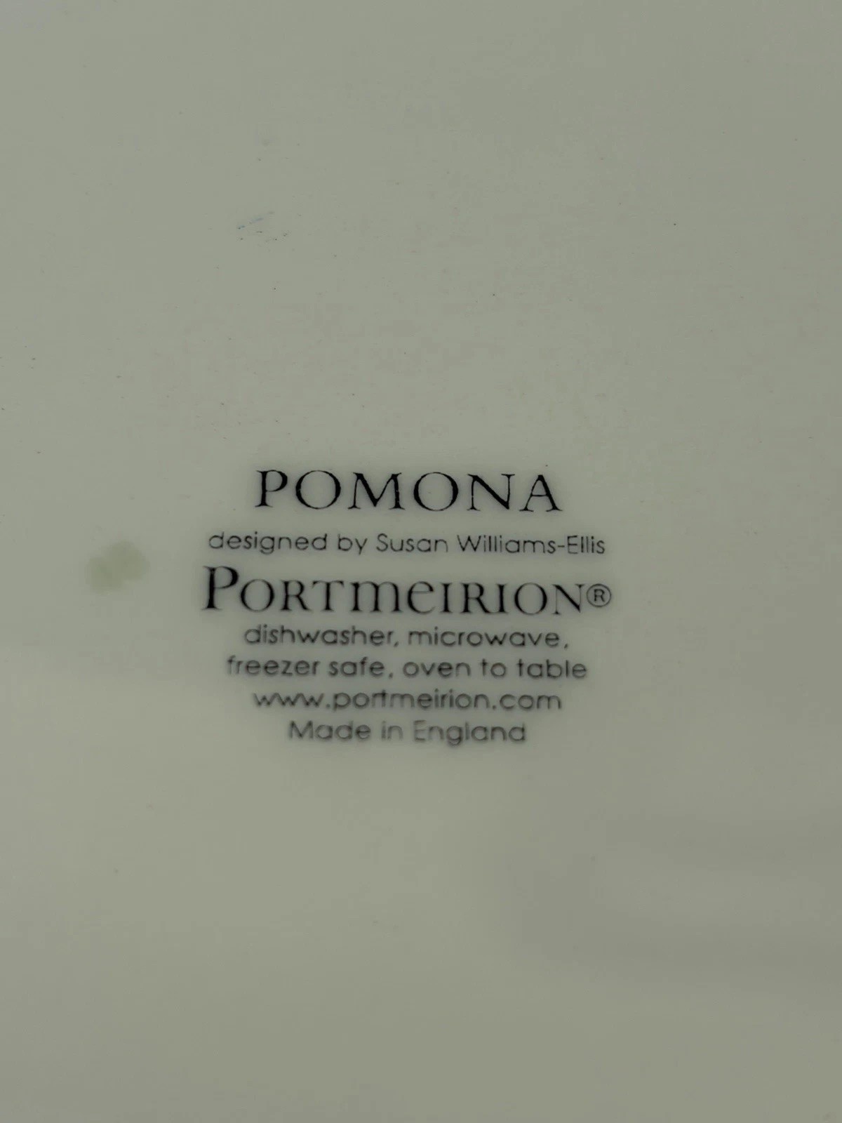 3 Portmeirion Pomona 8/58” Salad Plates w/Border-Fruit Patterns Made In England