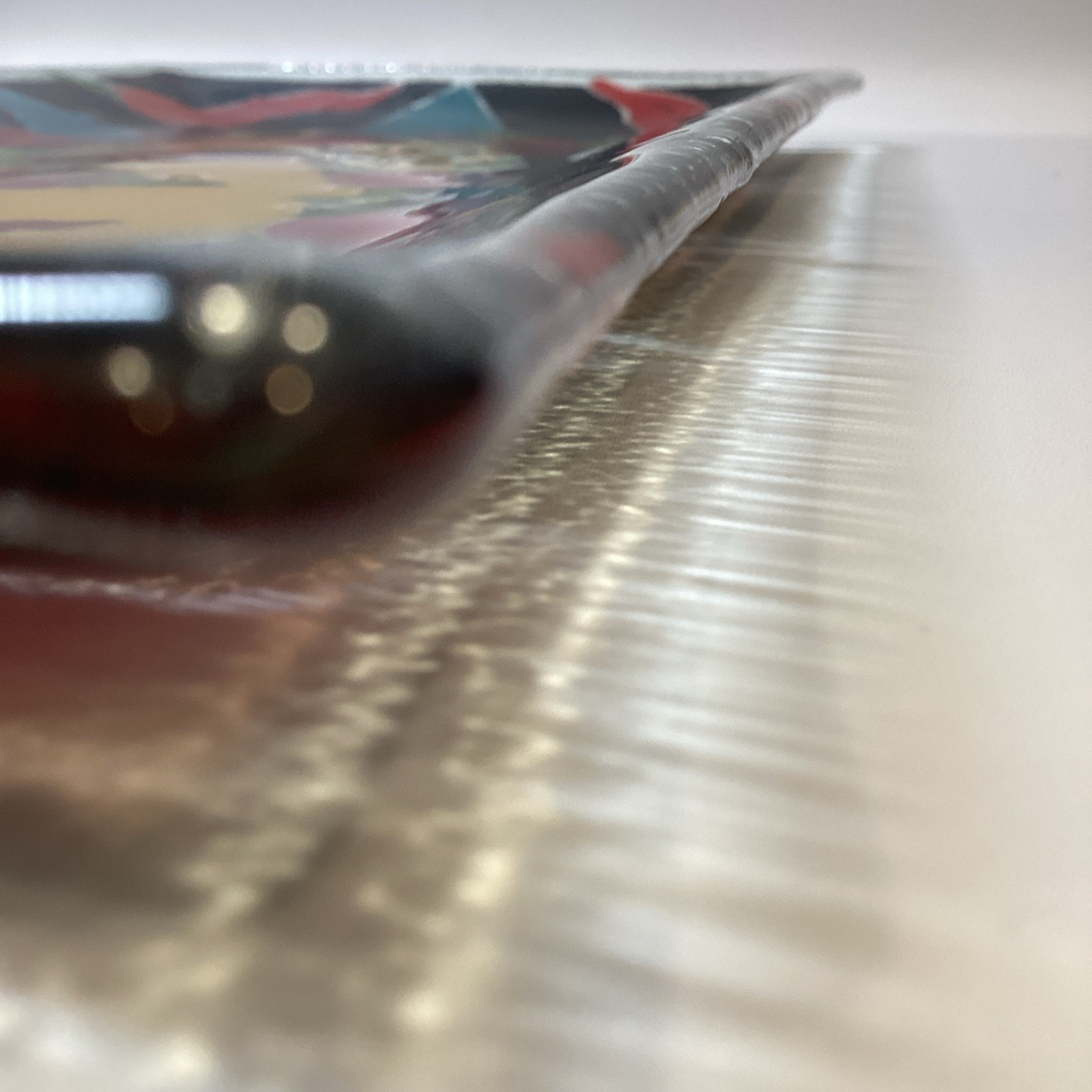 Chili Pepper Fused Art Glass Tray Signed P Karr