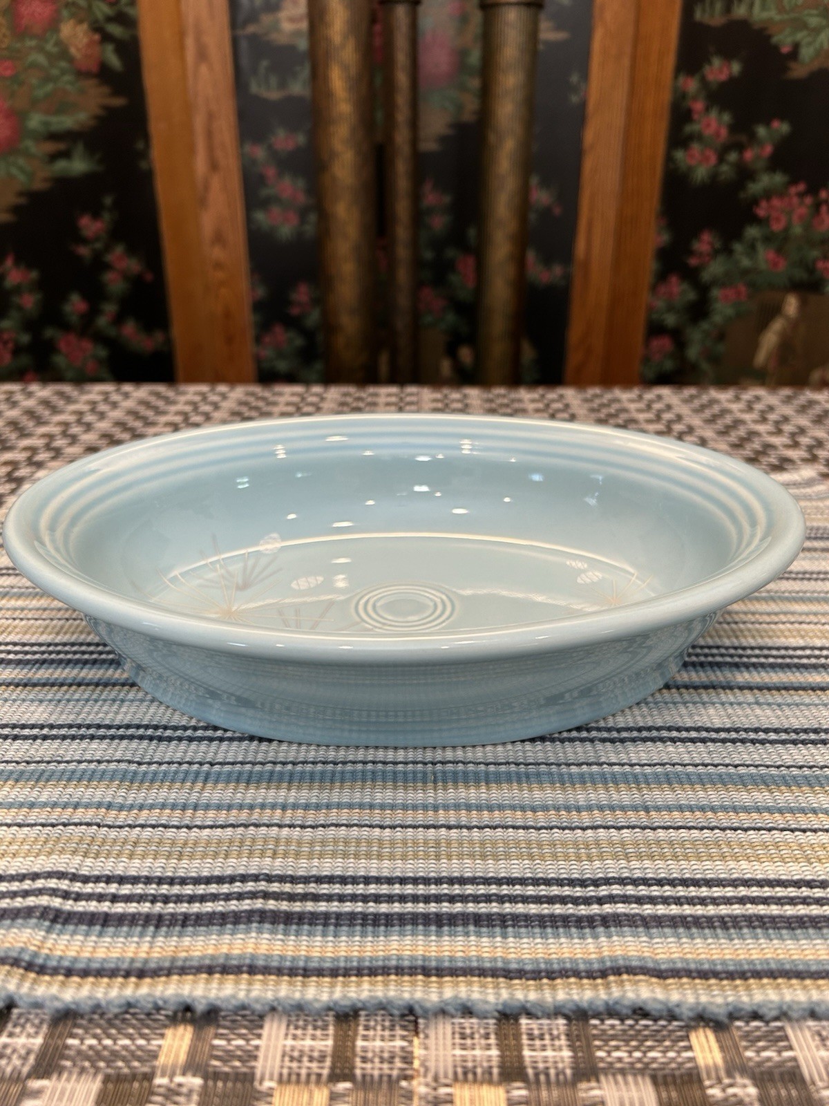 Fiesta HLCCA Conference Oval Vegetable Bowl “Atomic Pine” 2026 Centerpiece NEW!