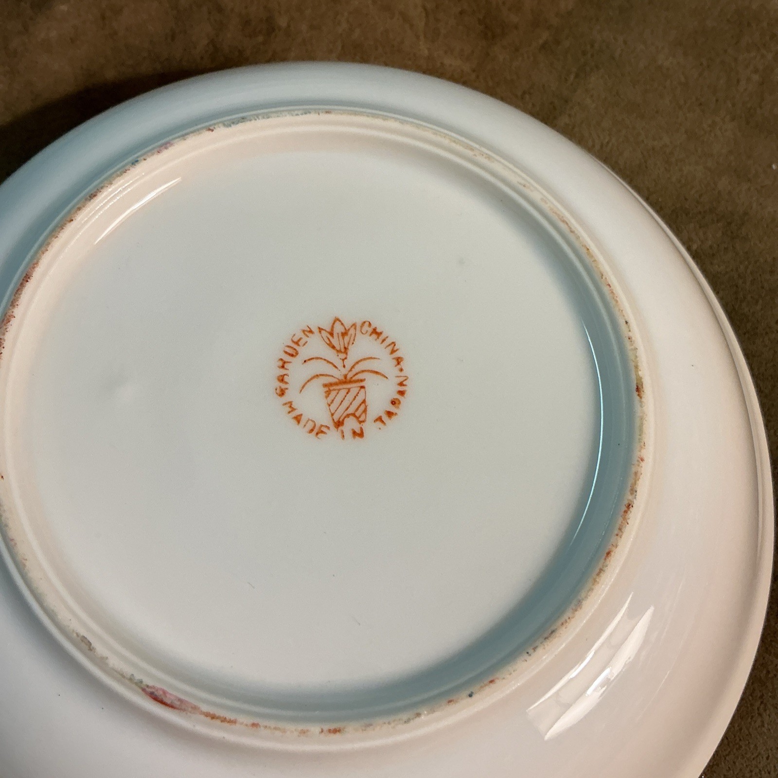 1950S Garden China Made In Japan Floral Design 5 1/4 Inch Bowl Lot Of Five