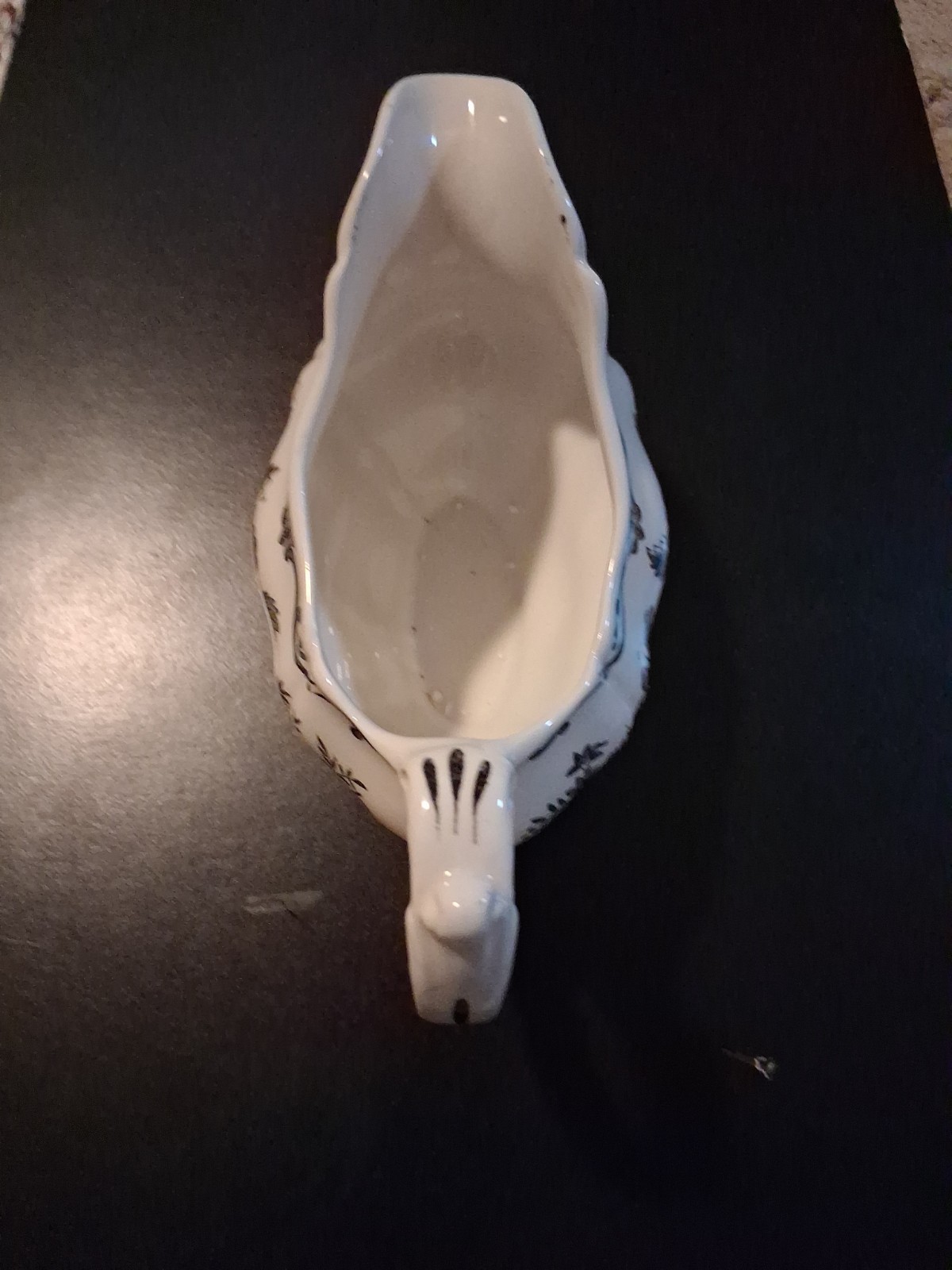 Vintage Ridgeway Windsor Pattern Gravy Boat And Underplate Set