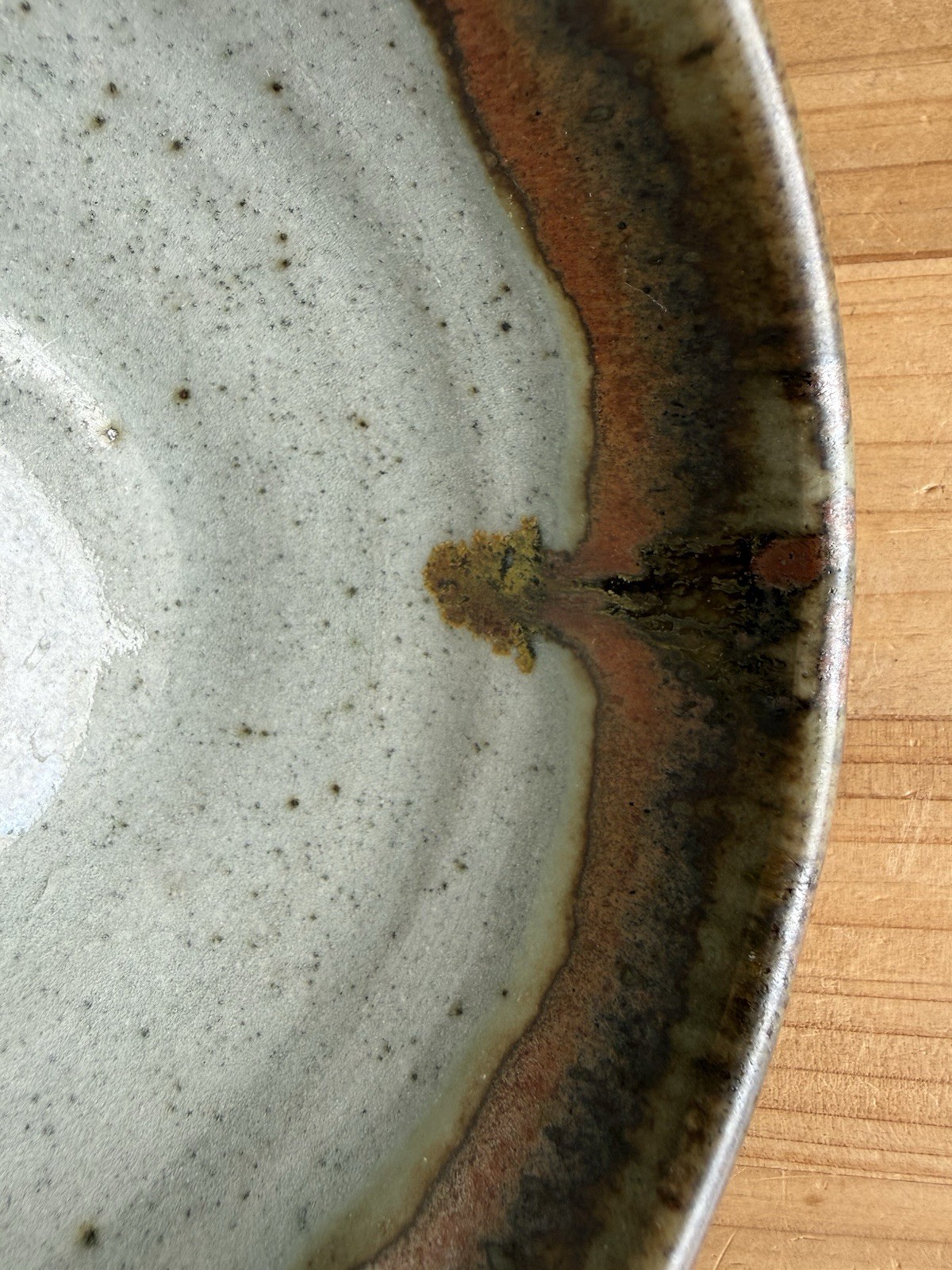 Vintage Pottery Ceramic Bowl w/ Makers Mark Matcha Tea Bowl Home Decor