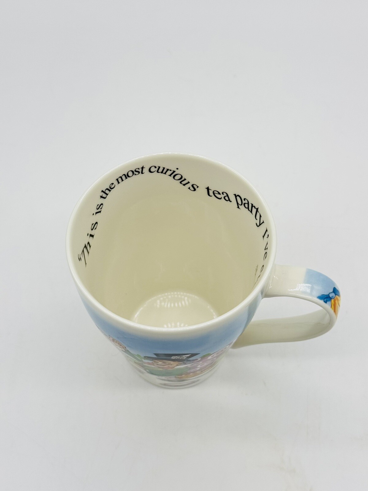Alice in Wonderland Coffee Cup Mad Hatter Tea Party Paul Cardew 150 Anniversary