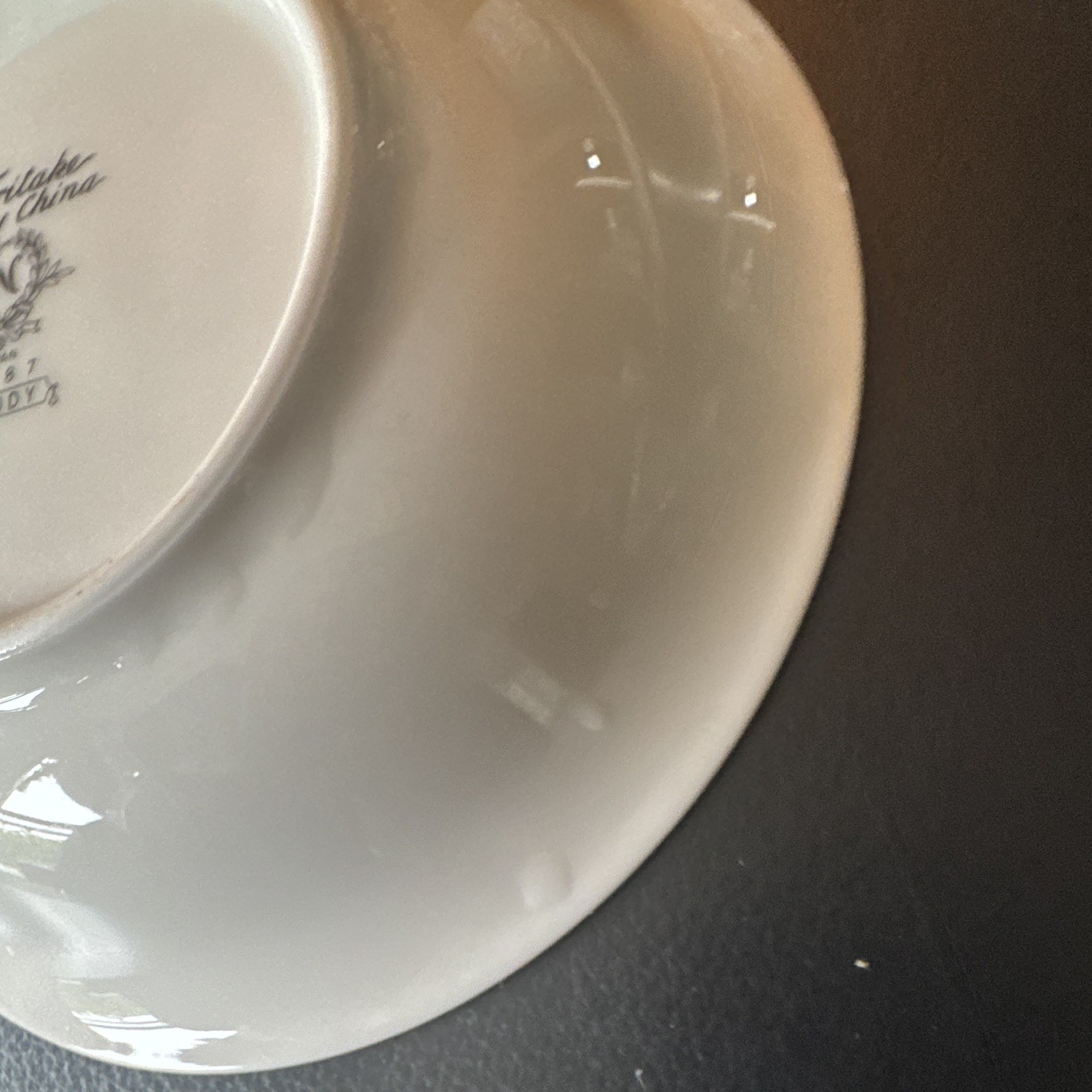 Noritake Ivory China Trudy 7087 White Round Fruit / Dessert Bowl Japan