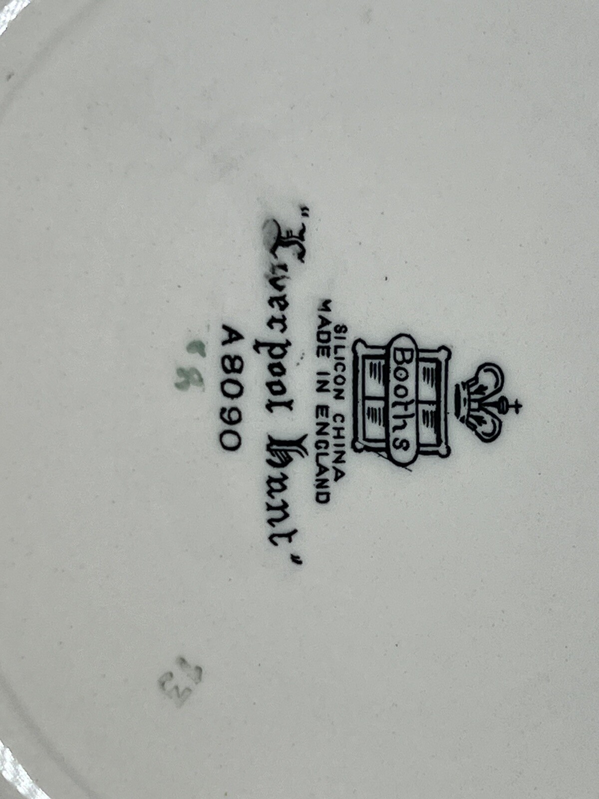 6 Rare ATQ Vintage 1920’s Booths Hand Painted Liverpool Hunt Plates A 8090 6.75”