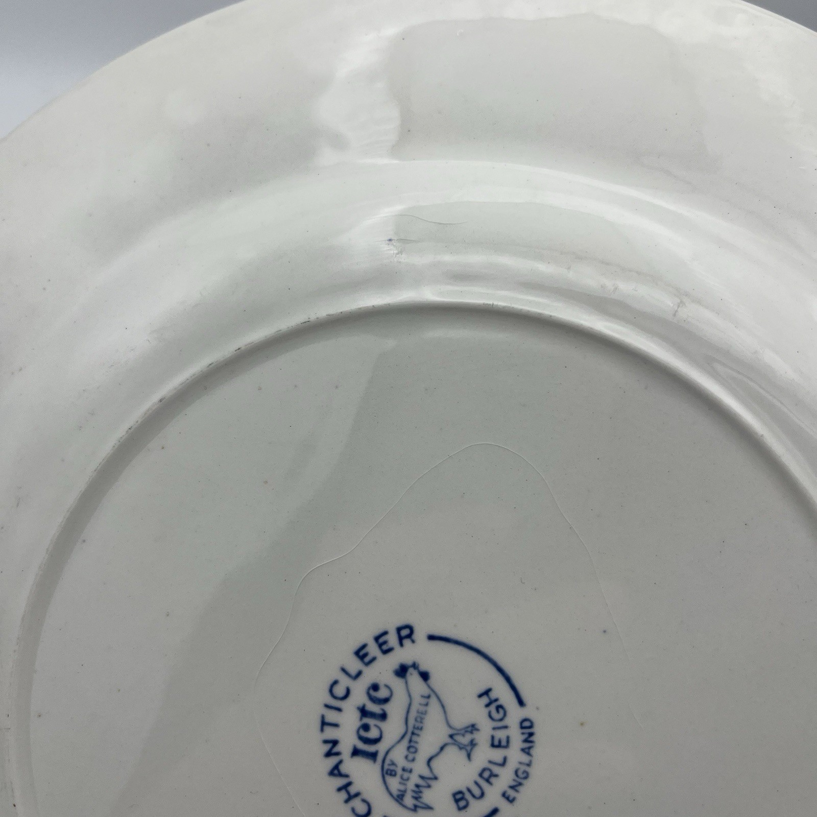 VTG Chanticleer Ictc – Alice Cotterell Rooster 10” Dinner Plate Burleigh England