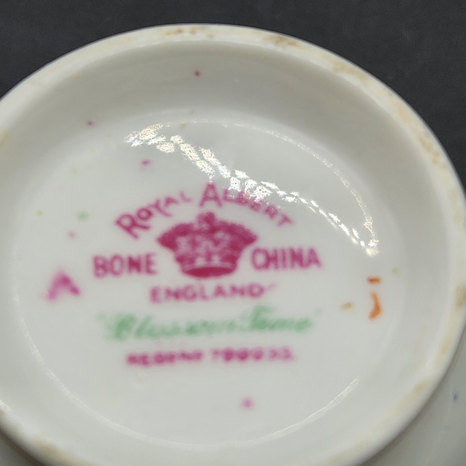 Vintage Royal Albert Blossom Time Teacup and Saucer Bone China