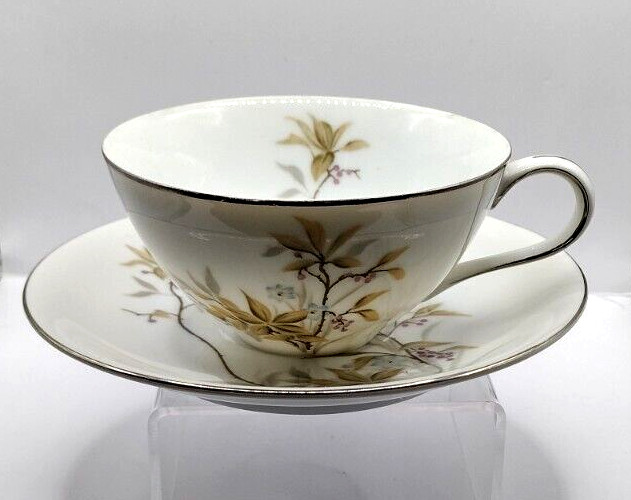 Japanese Harmony House China Federal Sunny Glade Pattern Set of 2 Vintage