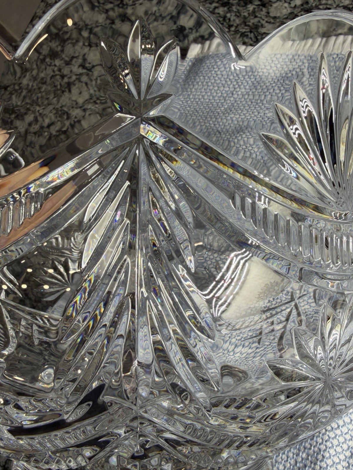 Auth Waterford Crystal Winter Wonderland Bowl — Designers Gallery LE 45/2500