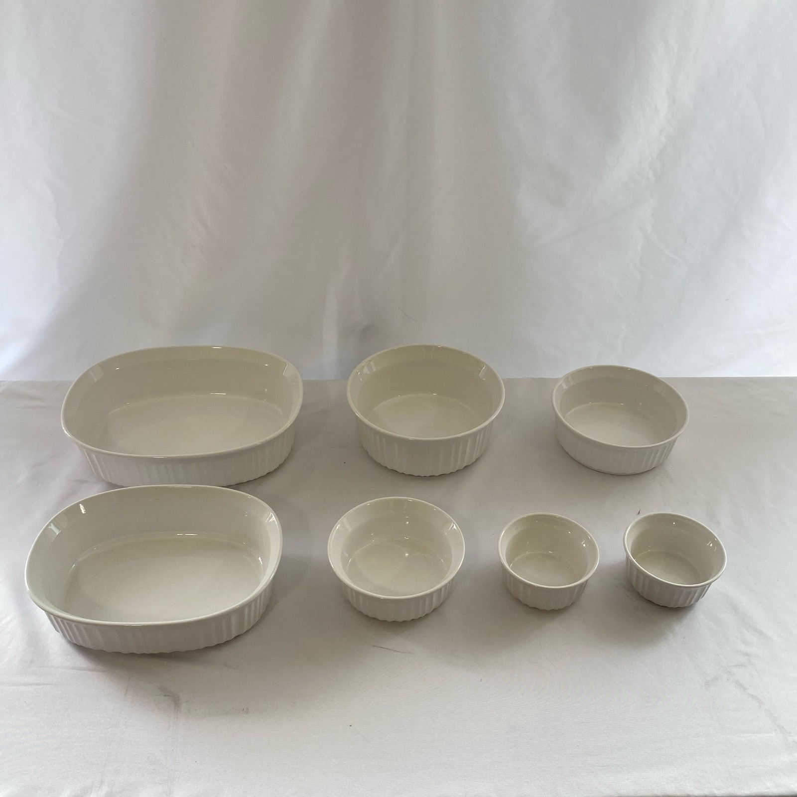 CorningWare French White 18-Pc Bakeware Set, White – Missing 24-oz Bowl