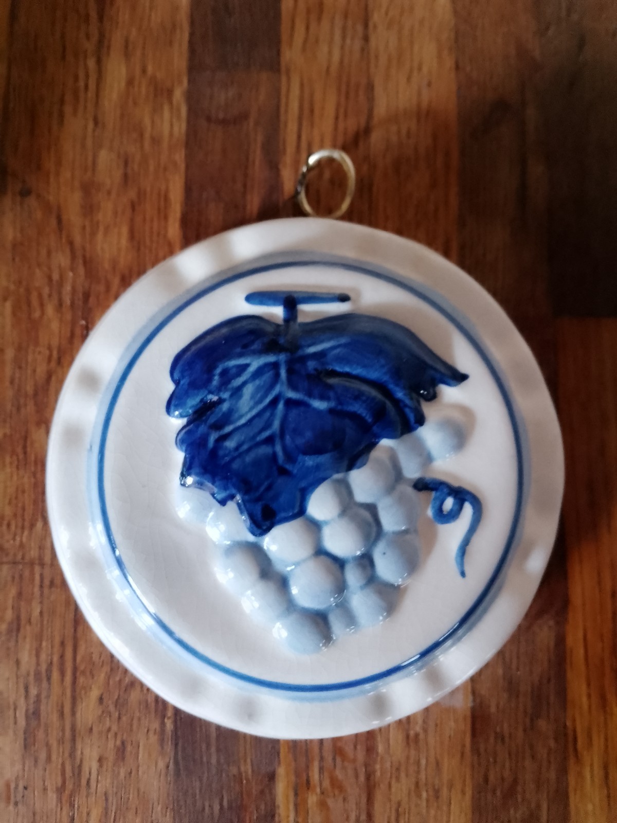 Delft 6 Pieces Wall hanging Bowls/plates Blue Antique