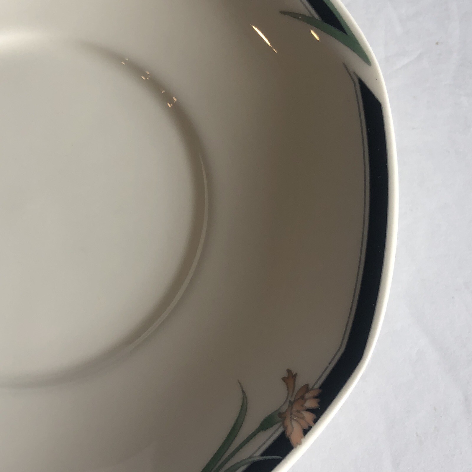 Royal Doulton Juno Saucers 6″ England 1988 Geometric Shape Set Of 9