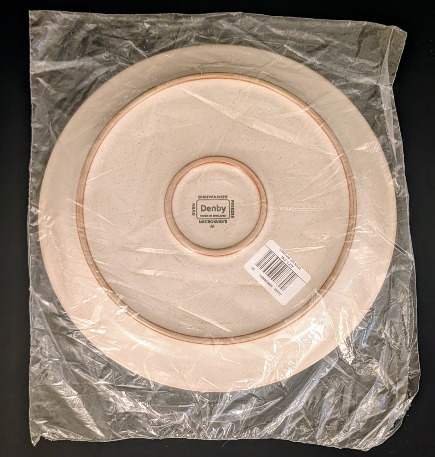 Denby Pottery Heritage Pavilion 9″ Medium or Salad Plate BRAND NEW