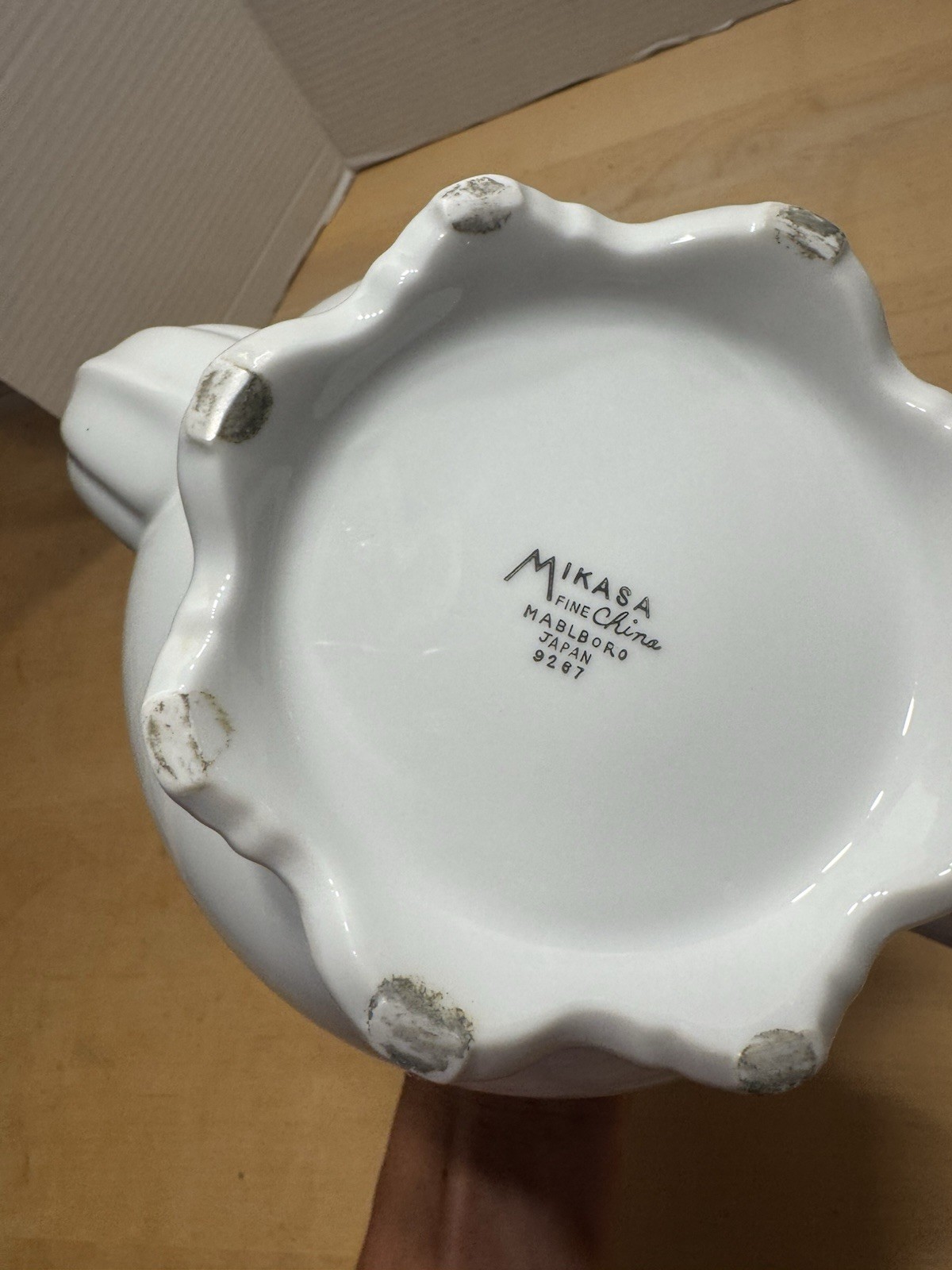 Vintage MIKASA 9267 Marlboro Fine China Tea Pot