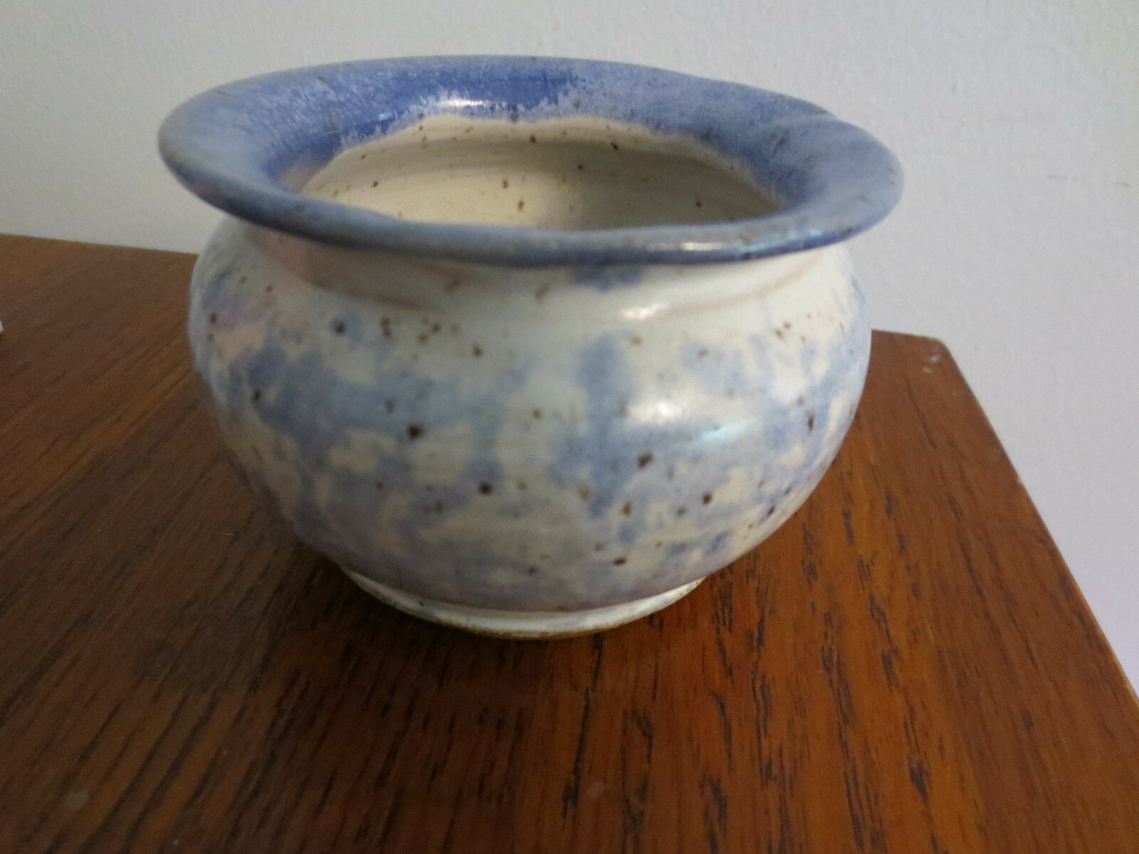 SMALL SEAGROVE NORTH CAROLINA KINGS POTTERY 1995 CONDIMENT TRINKET BOWL SIGNED