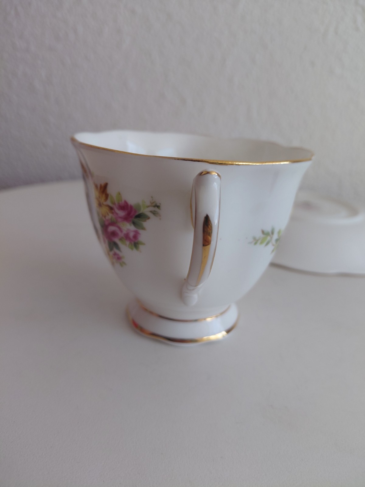 Royal Albert England Commemorative Royal Visit 1959 Canada Cup/Saucer Set READ!