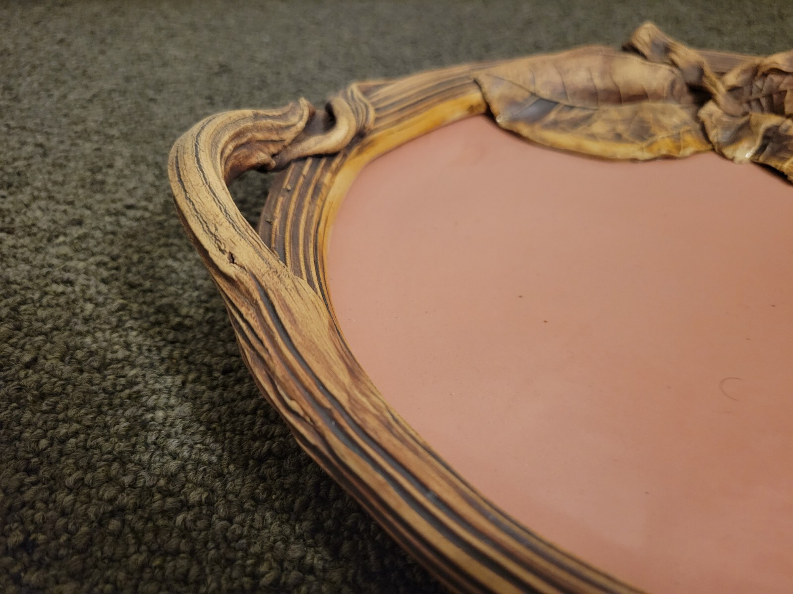 Terrafirma Pink Pottery Tray 1980s