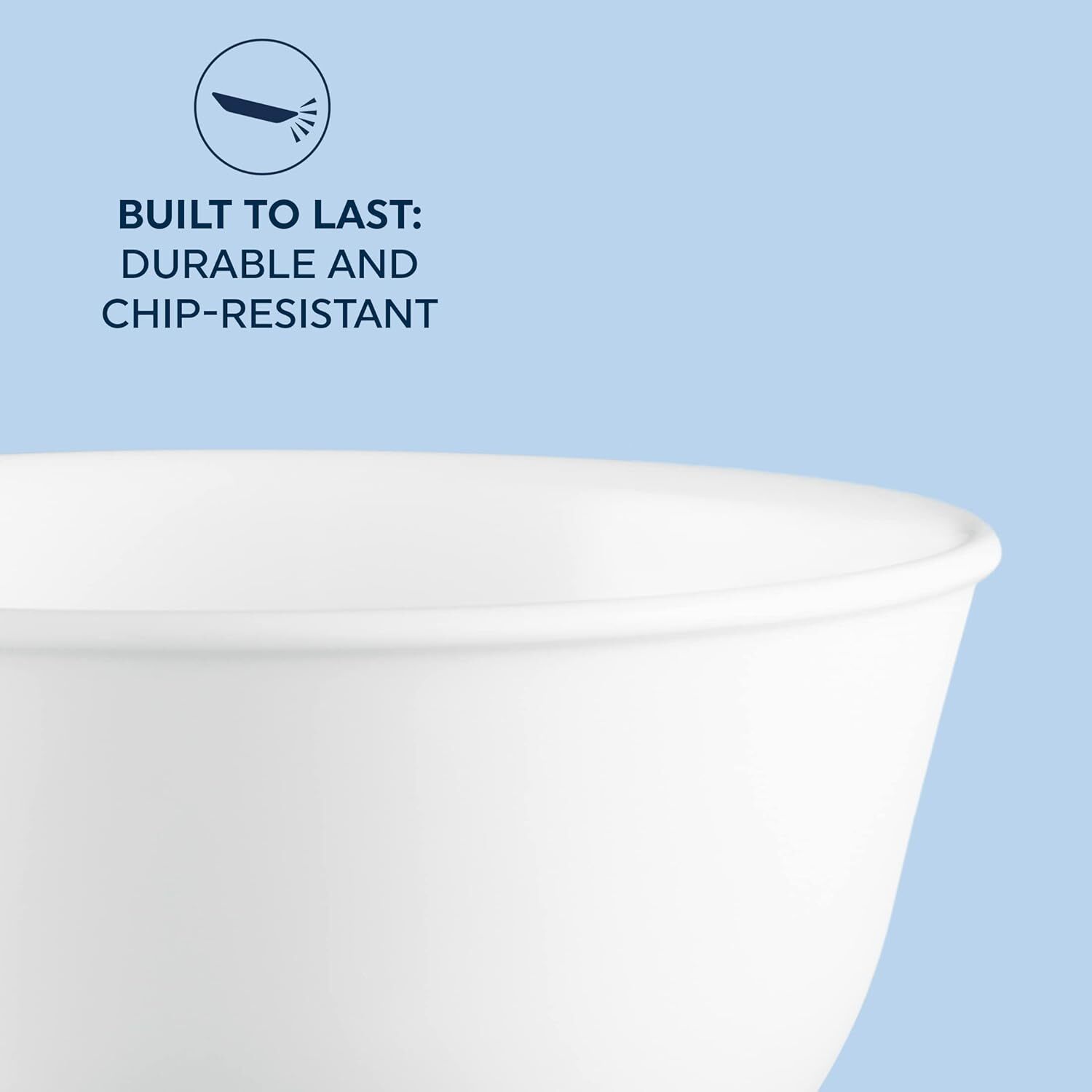 28-oz Soup/Cereal Bowls Set of 6, Chip & Crack Resistant Dinnerware Bowls