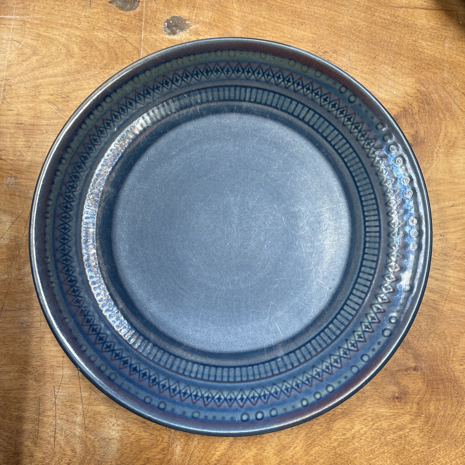 Threshold KINGSLAND BLUE Dinner Plate 10 3/8″ 1 ea 12 available