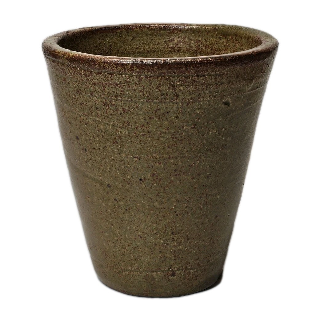 Handmade Stoneware Pottery Brown Speckle Glaze Ceramic Mug Tumbler
