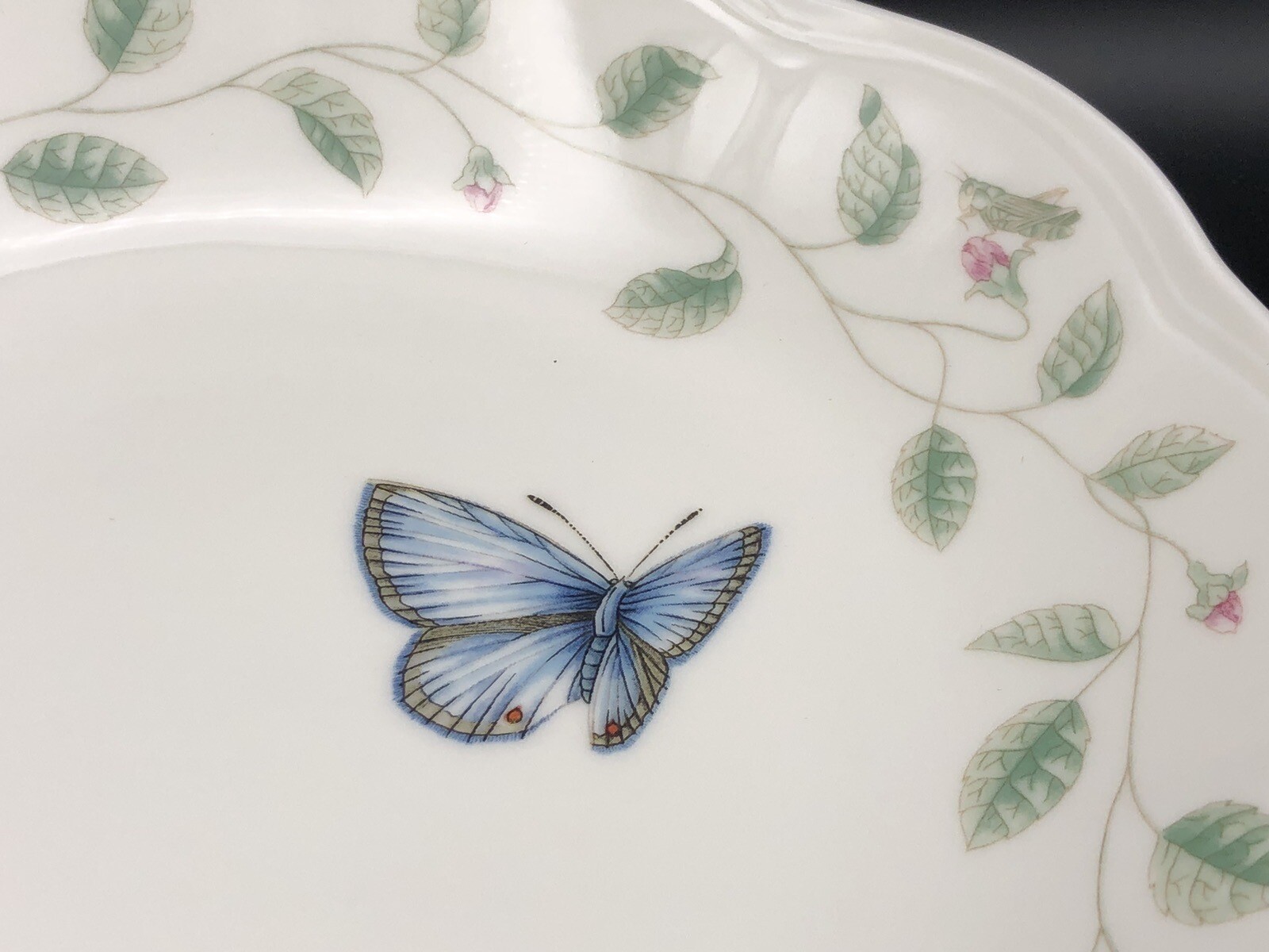 LENOX Butterfly Meadow 8 3/4″ PASTA Soup Salad 20oz BOWLS (SET OF 4) NEW in BOX